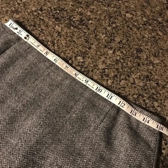 Tahari Suit Black & White Herringbone Blazer Jacket - Picture 12 of 15